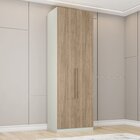 Guarda Roupa 2 Portas Com Cabideiro Predileto  Areia Hp/jequi