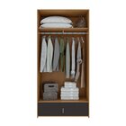 Guarda Roupa 2 Portas Com Espelho 1 Gaveta Valencia Móveis Lo