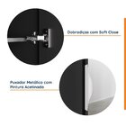 Guarda-roupa 2 Portas Com Espelho Cabideiro 2 Gavetas Hera Ca