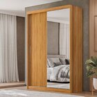 Guarda-roupa 2 Portas Correr 4 Gavetas London Cinamon/off-whi