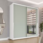 Guarda-roupa 2 Portas De Correr 2 Gavetas Com Espelho Porto B