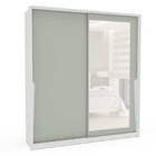 Guarda-roupa 2 Portas De Correr 2 Gavetas Com Espelho Porto B