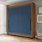 Guarda Roupa 2 Portas De Correr 2 Gavetas Móveis Valência Fre