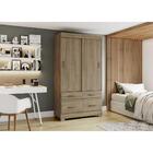 Guarda-roupa 2 Portas De Correr 4 Gavetas Paris Multimóveis C