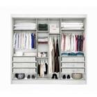 Guarda-roupa 2 Portas De Correr 6gav Branco Novo Horizonte