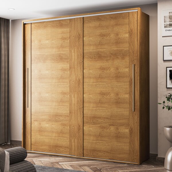 Guarda-roupa 2 Portas De Correr Coimbra Freijó