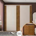 Guarda-roupa 2 Portas De Correr Coimbra Freijó