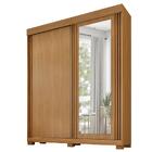 Guarda Roupa 2 Portas De Correr Com Espelho 3 Gavetas Mônaco