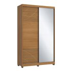 Guarda-roupa 2 Portas De Correr Com Espelho E 02 Gavetas Em 1