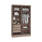 Guarda-roupa 2 Portas De Correr Com Espelho Prisma Glass Móve