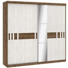 Guarda Roupa 2 Portas De Correr Premiatto Glass - Thb