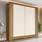 Guarda Roupa 2 Portas De Correr Riviera Natural/off White