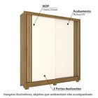 Guarda Roupa 2 Portas De Correr Riviera Natural/off White