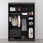 Guarda-roupa 2 Portas De Correr Samambaia Cabecasa Madeiraori