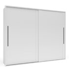 Guarda-roupa 2 Portas De Correr Sevilha Branco