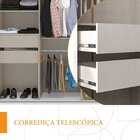 Guarda-roupa 2 Portas De Correr Sevilha Branco