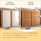 Guarda-roupa 2 Portas De Correr Sevilha Freijó