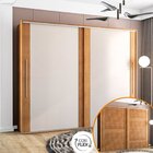 Guarda-roupa 2 Portas De Correr Sevilha Freijó