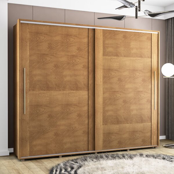 Guarda-roupa 2 Portas De Correr Sevilha Freijó