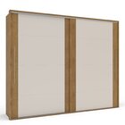 Guarda-roupa 2 Portas De Correr Sevilha Freijó/off White