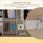 Guarda-roupa 2 Portas De Correr Sevilha Freijó/off White