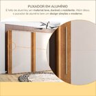 Guarda-roupa 2 Portas De Correr Sevilha Freijó/off White