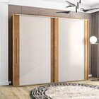 Guarda-roupa 2 Portas De Correr Sevilha Freijó/off White