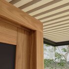 Guarda-roupa 2 Portas Deslizantes 4 Gavetas Medelín Preto/nat