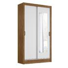 Guarda Roupa 2 Portas Deslizantes Com Espelho Natal Naturale