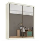 Guarda Roupa 2 Portas Espelhadas Mdf Zurique