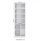 Guarda-roupa 2 Portas Kappesberg Adapt Branco