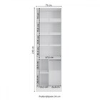 Guarda-roupa 2 Portas Kappesberg Adapt Branco/macadâmia