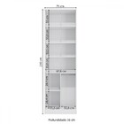 Guarda-roupa 2 Portas Kappesberg Adapt Branco/nogueira