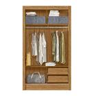 Guarda Roupa 2 Portas Natal Freijó Cinza 978031