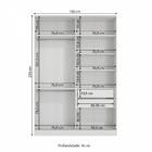 Guarda-roupa 2 Pts Correr Kappesberg Adapt Branco/nogueira