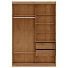 Guarda Roupa 2p Deslizantes Madeira Maciça 150 Cm 1450 Milani