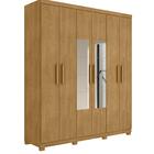 Guarda Roupa 3 Gavetas E 6 Portas Chade Naturalle Off White