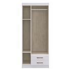Guarda-roupa 3 Portas 2 Gavetas Amsterdã Multimóveis Cr4153 B