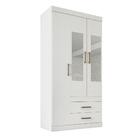 Guarda Roupa 3 Portas 2 Gavetas Com Espelho Star Santos Andir