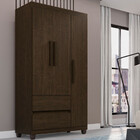 Guarda Roupa 3 Portas 2 Gavetas Dubai Plus Imop Móveis