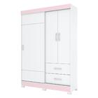 Guarda-roupa 3 Portas 2 Gavetas Madri Multimóveis Cr4050 Bran