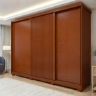 Guarda Roupa 3 Portas 6 Gavetas 6 Prateleiras 100% Mdf Com Pé