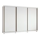 Guarda Roupa 3 Portas 6 Gavetas Com Pés Dante Yescasa