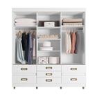 Guarda Roupa 3 Portas 7 Gavetas Casal Branco 3702050 Araplac