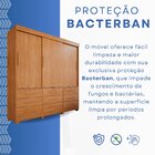 Guarda-roupa 3 Portas 9 Gavetas Florença Espresso Móveis Cina