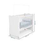 Guarda Roupa 3 Portas Amore E Berço Doce Sonho Branco – Qmovi