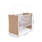 Guarda Roupa 3 Portas Amore E Berço Doce Sonho Branco/carvalh