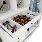 Guarda Roupa 3 Portas Branco Docelar Paris Slide Com Espelho