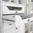 Guarda Roupa 3 Portas Casal Com Espelho Vitória Panan