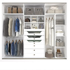 Guarda Roupa 3 Portas Casal Com Espelho Vitória Panan